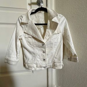 White Denim Jacket